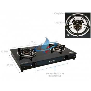 Bếp gas đôi Sakura SA-695SG 